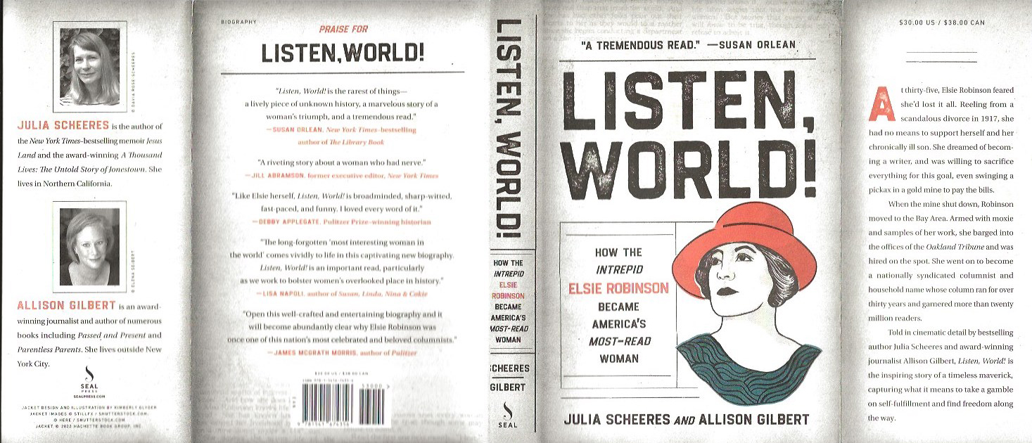 12 The Fascination of One Fact in Nonfiction “Listen, World! How the  Intrepid Elsie Robinson Became America's Most-Read Woman” by Julia Scheeres  and Allison Gilbert. – Welcome to Art & Humanity Framed